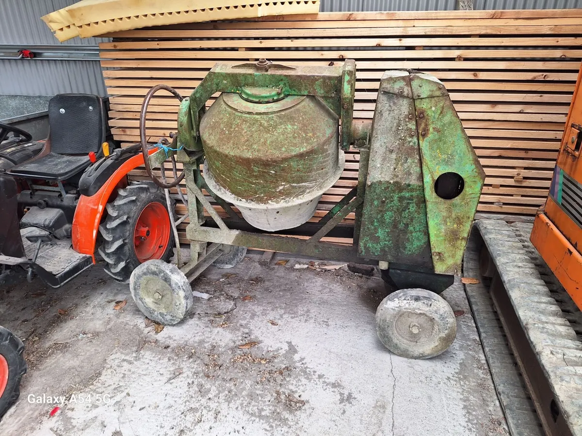 Terex Cement Mixer lister diesel - Image 1
