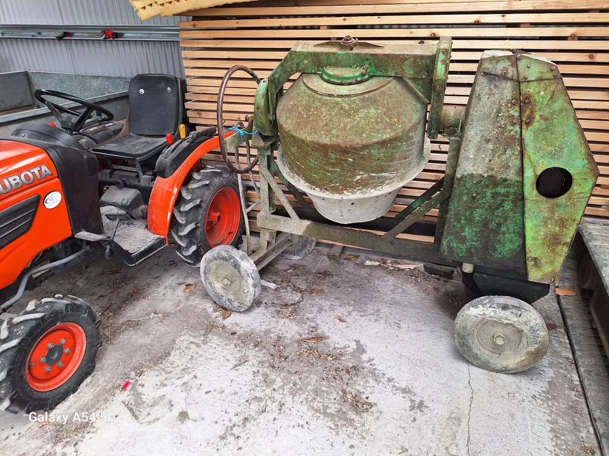Terex Cement Mixer lister diesel - Image 2