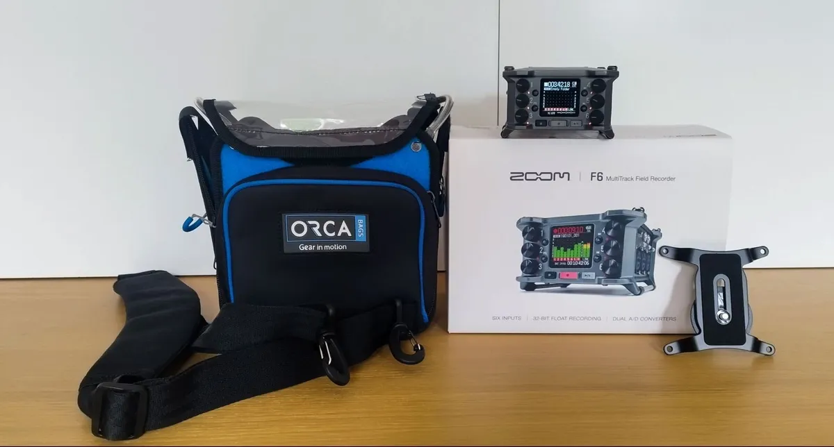 Zoom F6 - 32 Bit MultiTrack Field Recorder - Image 1
