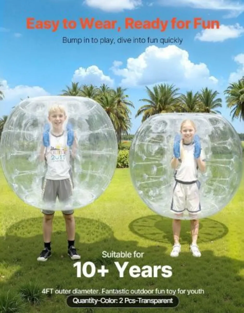 Inflatable Bumper Balls 2-Pack - Image 4