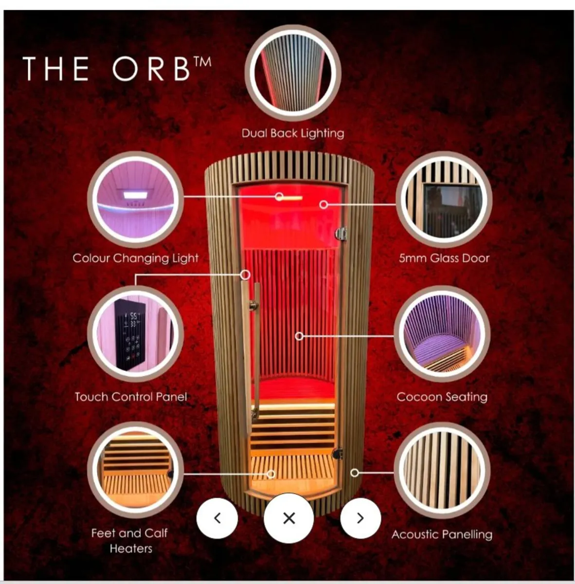 THE ORB™ Infrared Indoor Sauna - Image 4