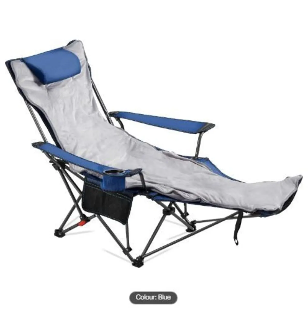 Reclining Camping Chair, 4 Adjustable - Image 3