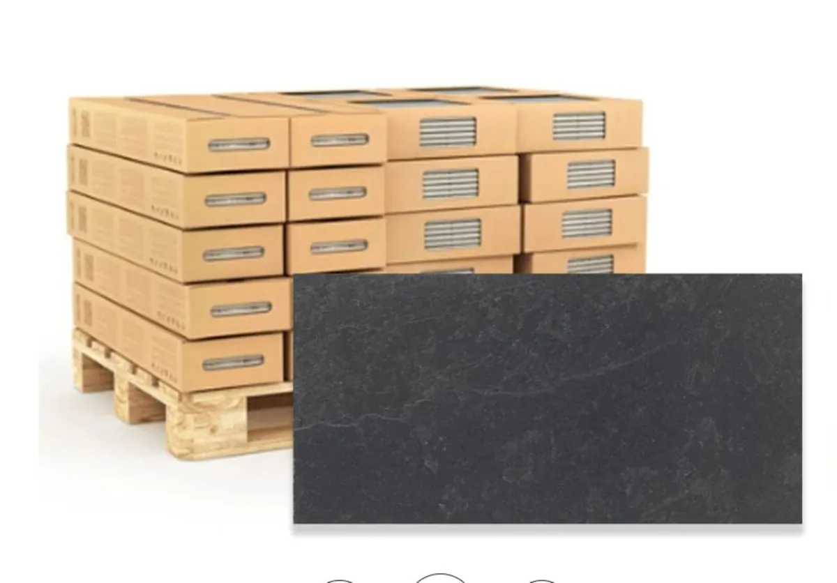 Slate Anthracite 60 x 120 Matt Rectified Porcelain - Image 1