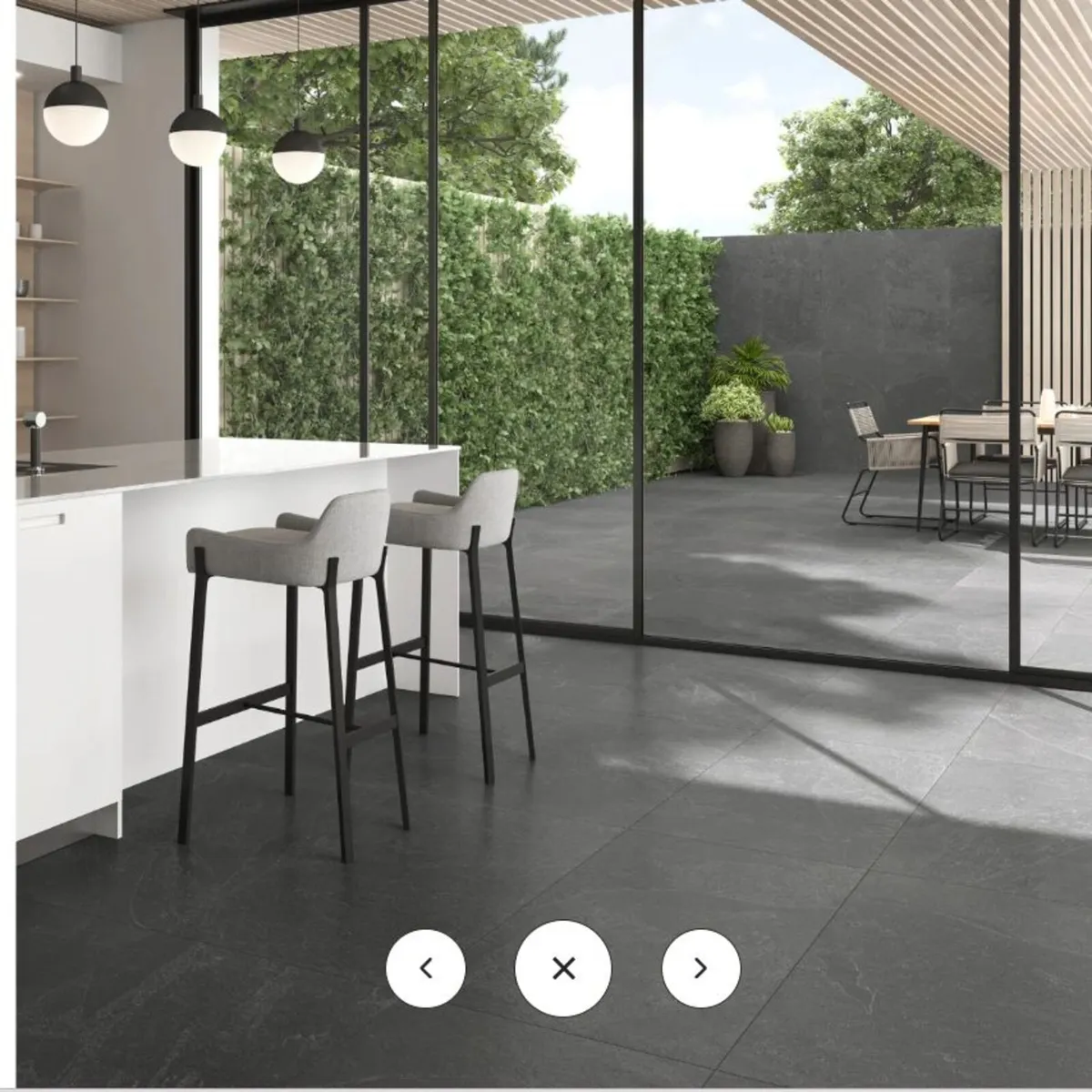 Slate Anthracite 60 x 120 Matt Rectified Porcelain - Image 2