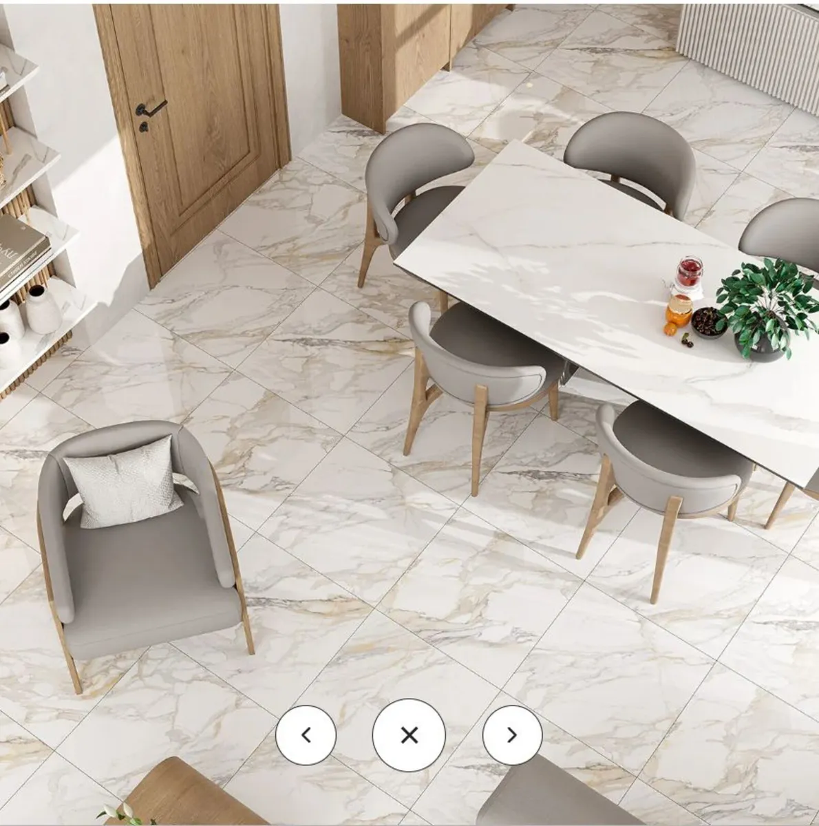 Greylac Gold Polished 60 x 60 Rectified Porcelain - Image 2