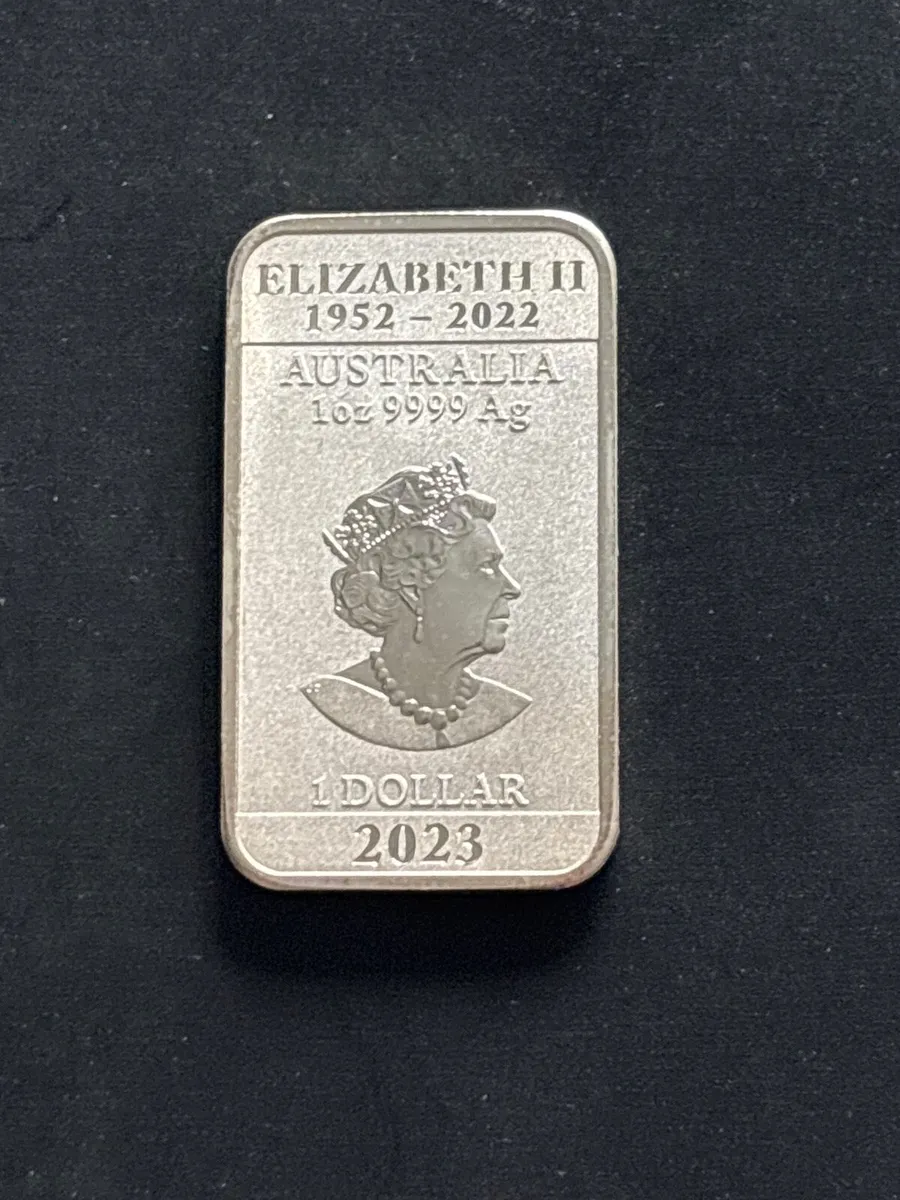 Silver coin - Image 1