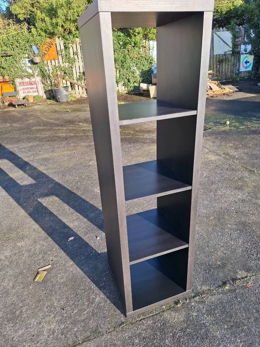 Brown black cube unit - Image 2
