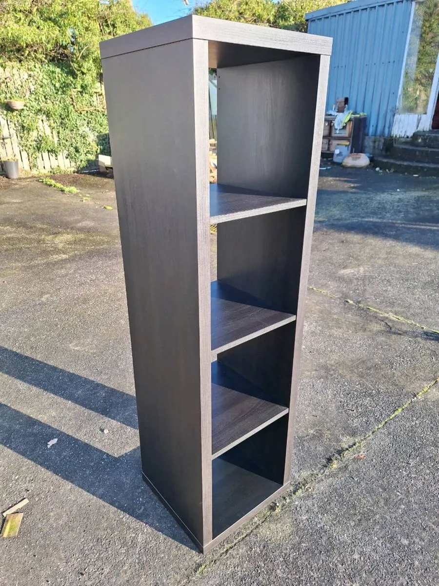 Brown black cube unit - Image 3