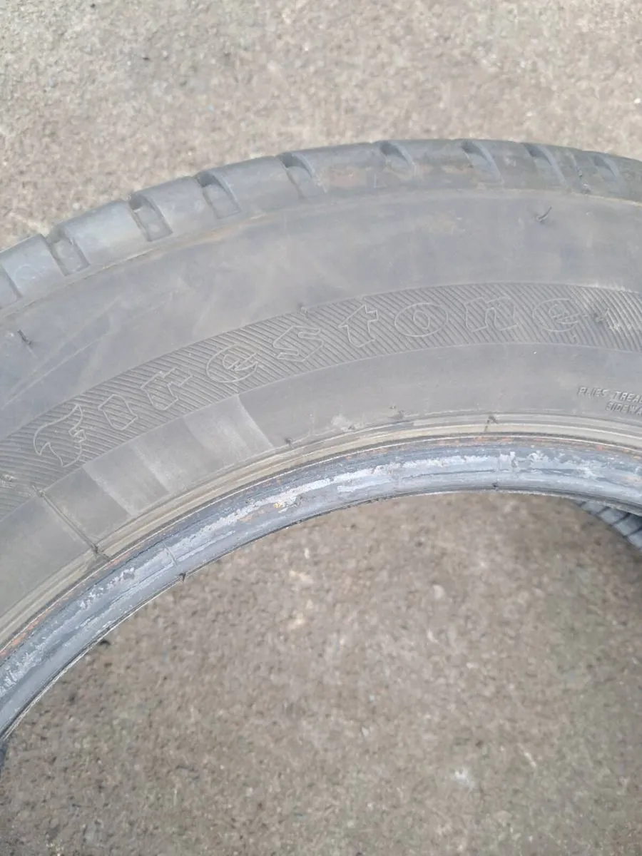 2x part worn tyres 175/65/15 - Image 3