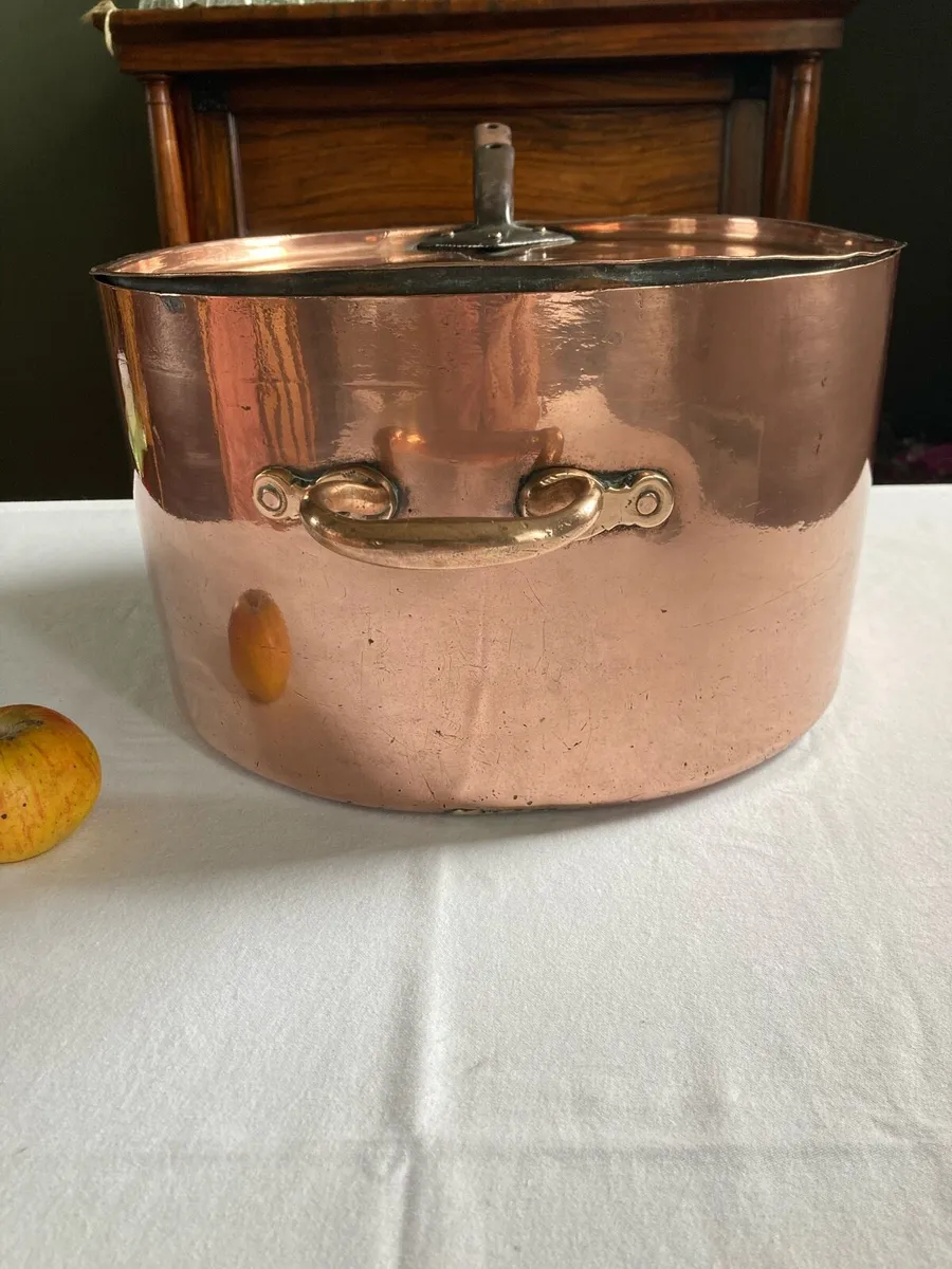 Victorian Copper Pan - Image 2