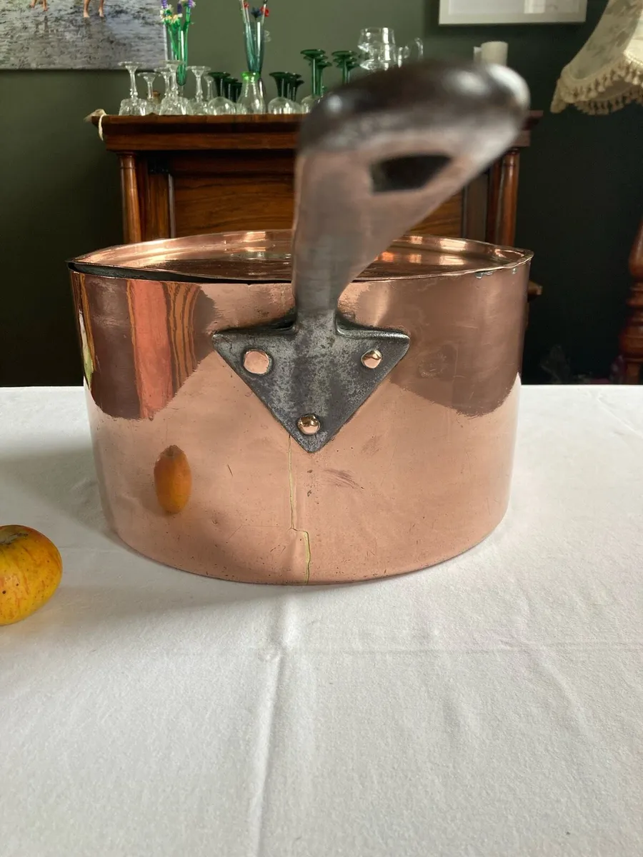Victorian Copper Pan - Image 3