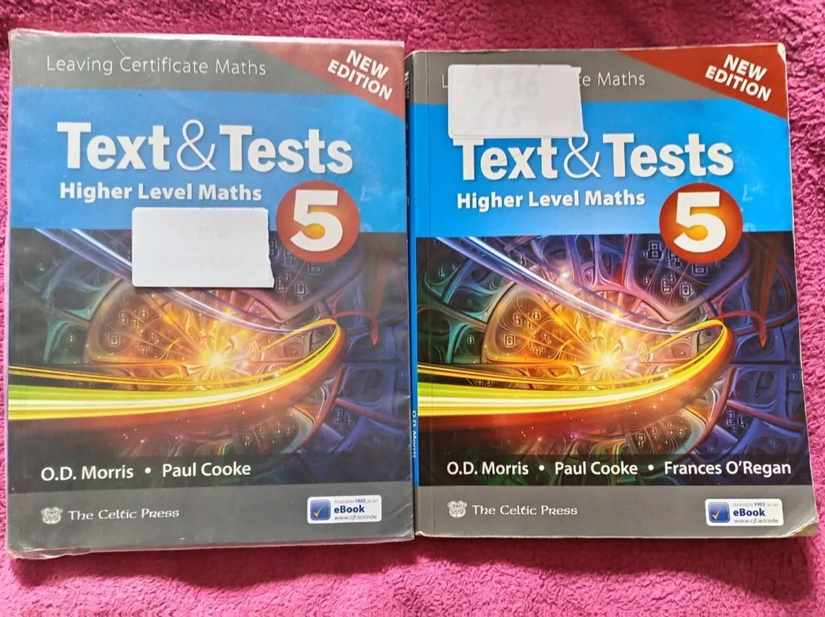 Maths - Text & Tests 4 & 5 - HL - Leaving Cert - Image 4