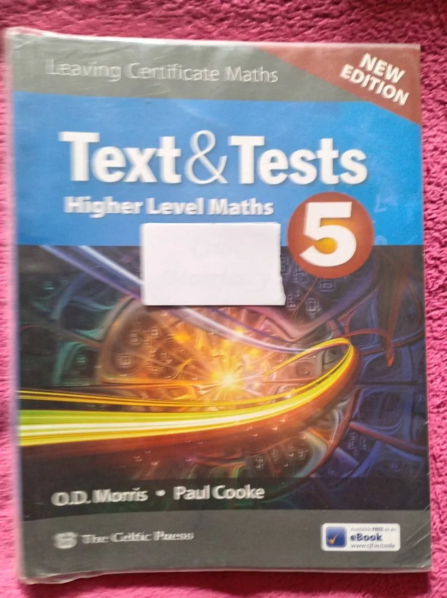 Maths - Text & Tests 4 & 5 - HL - Leaving Cert - Image 2