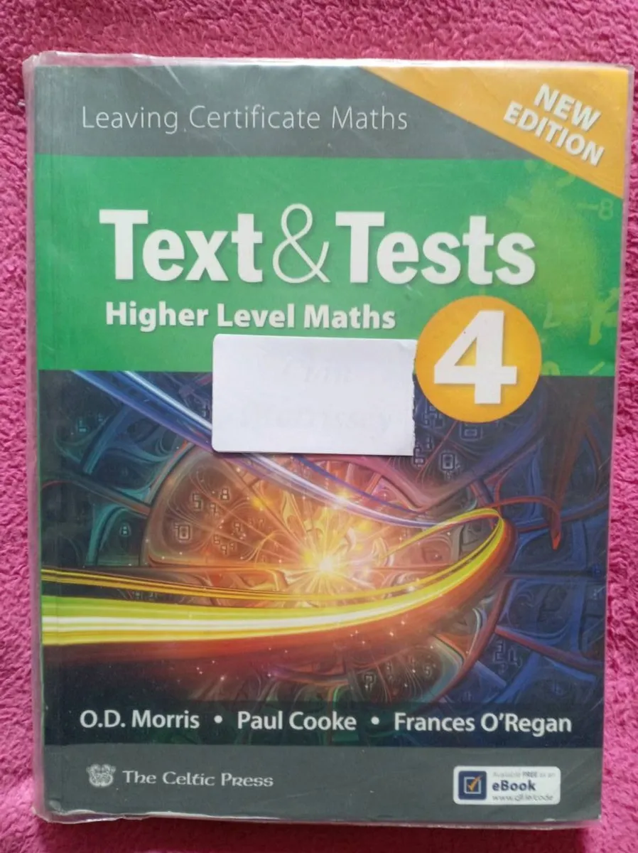 Maths - Text & Tests 4 & 5 - HL - Leaving Cert - Image 1