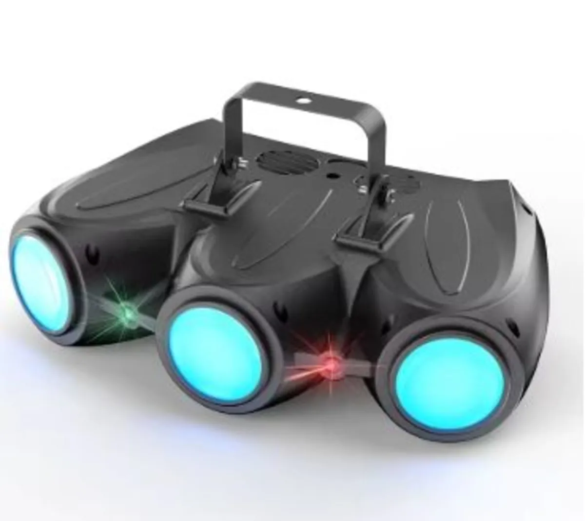 30W RGBW LED Stage Light Three-Head Airship Light - Image 2
