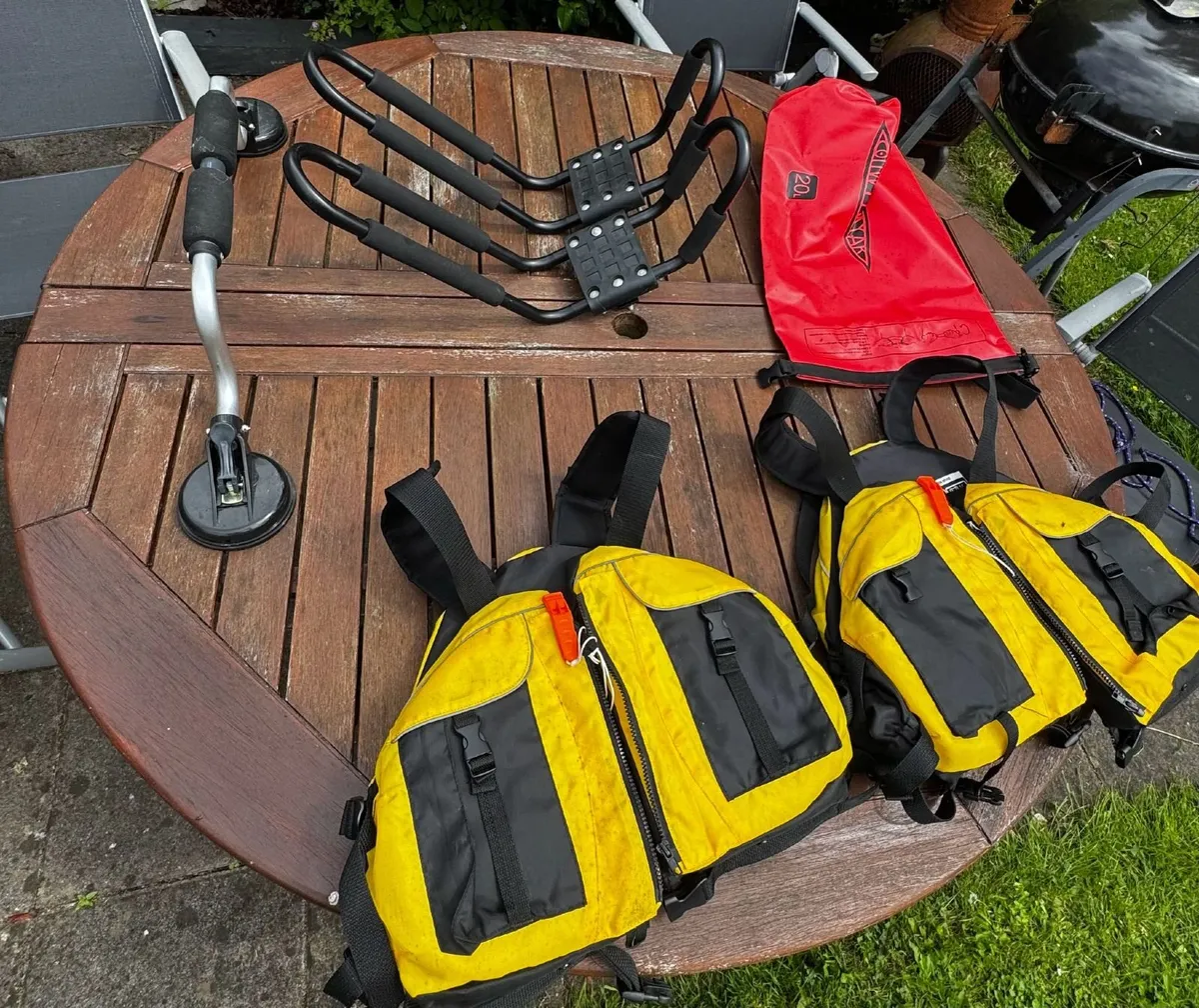 2 Person Sit on Kayak with Paddles and Accessories - Image 4
