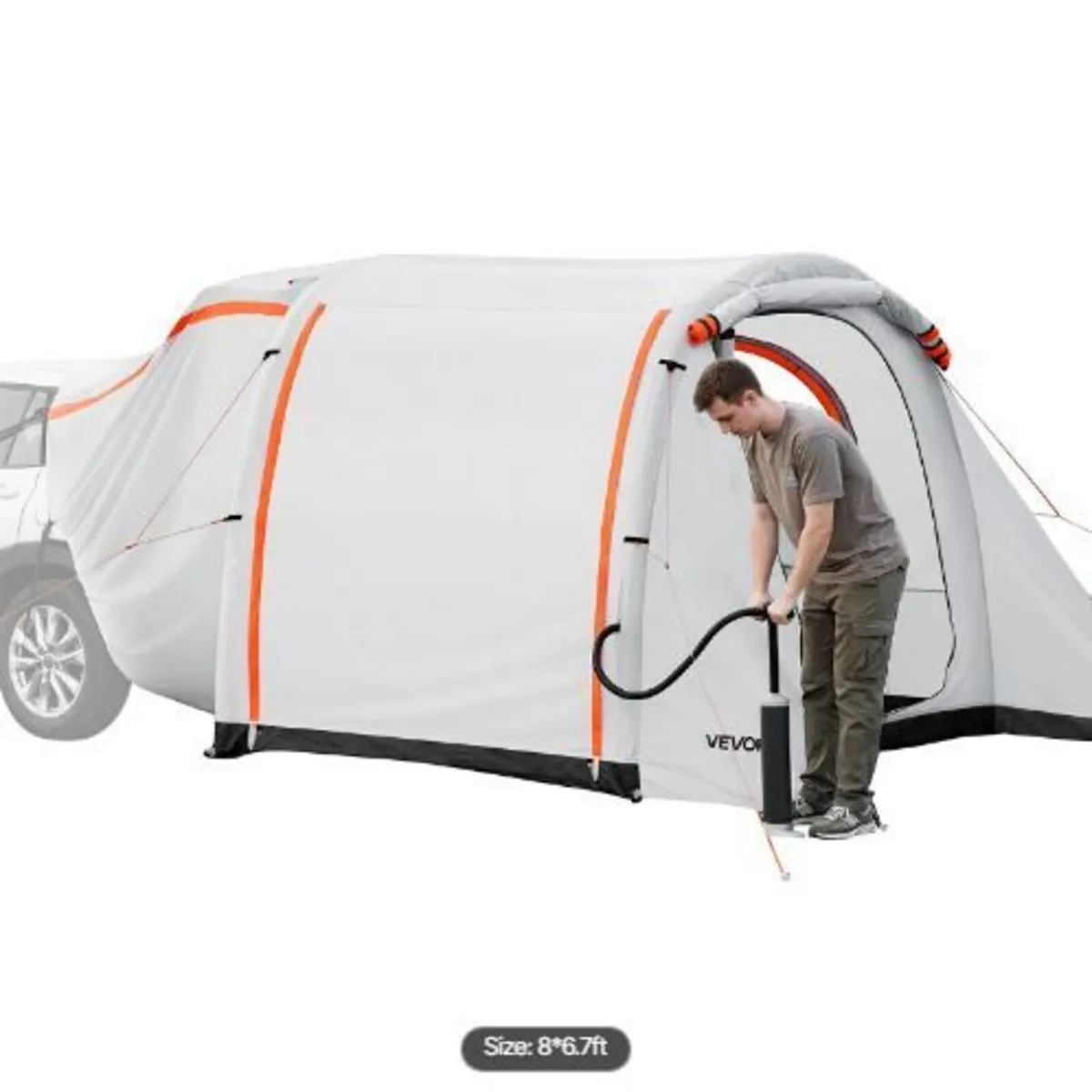 Inflatable SUV Tent with Awning - Image 1