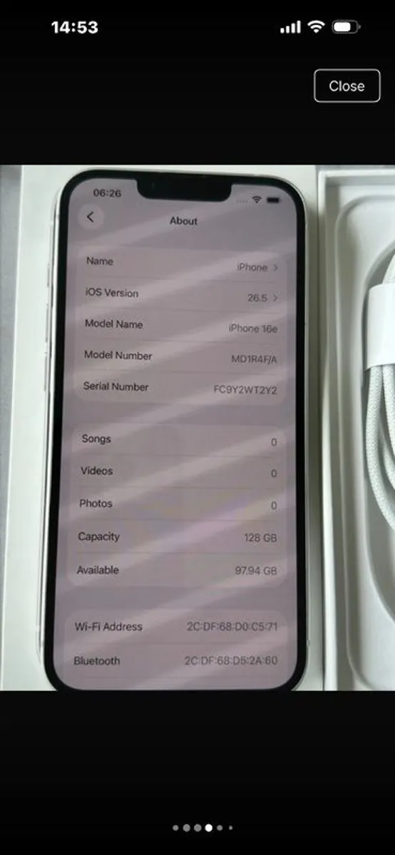 iPhone 16e Unlocked 128gb - Image 3