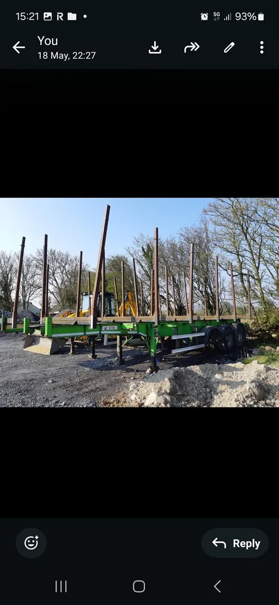 Timber skelley trailer - Image 2