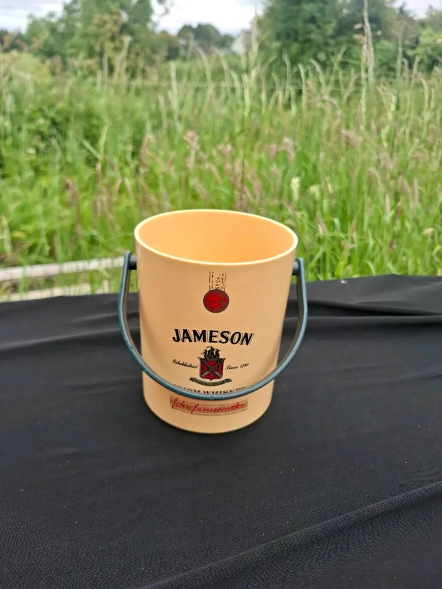 Jameson whiskey ice bucket postage possible