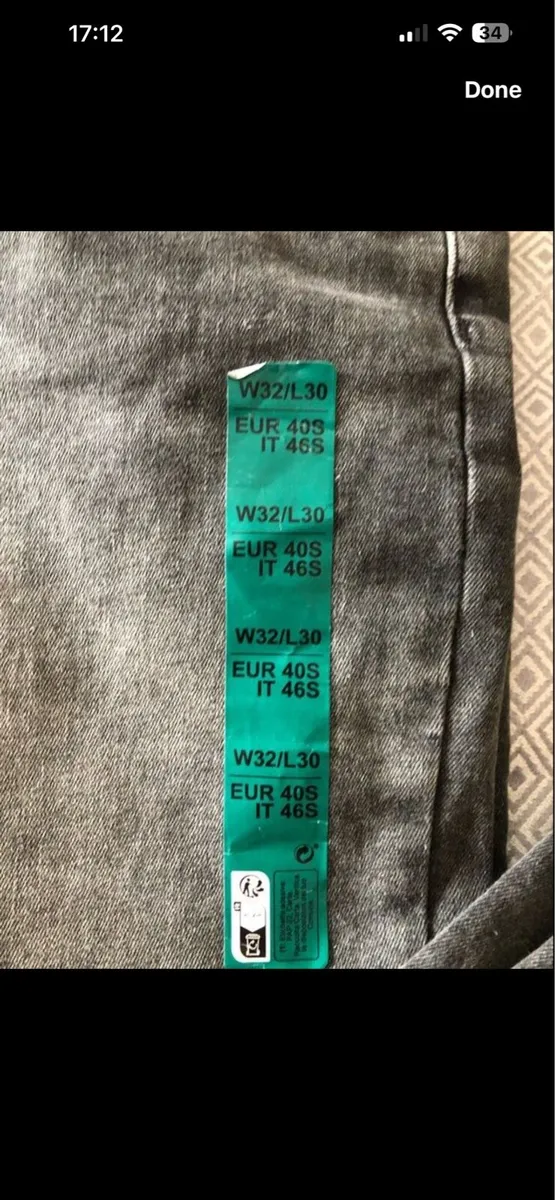 Mens BNWT jeans W32” x L30” €10 - Image 2