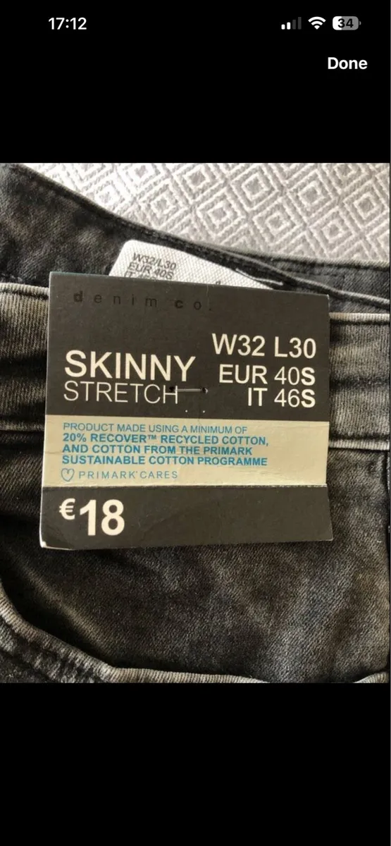Mens BNWT jeans W32” x L30” €10 - Image 4
