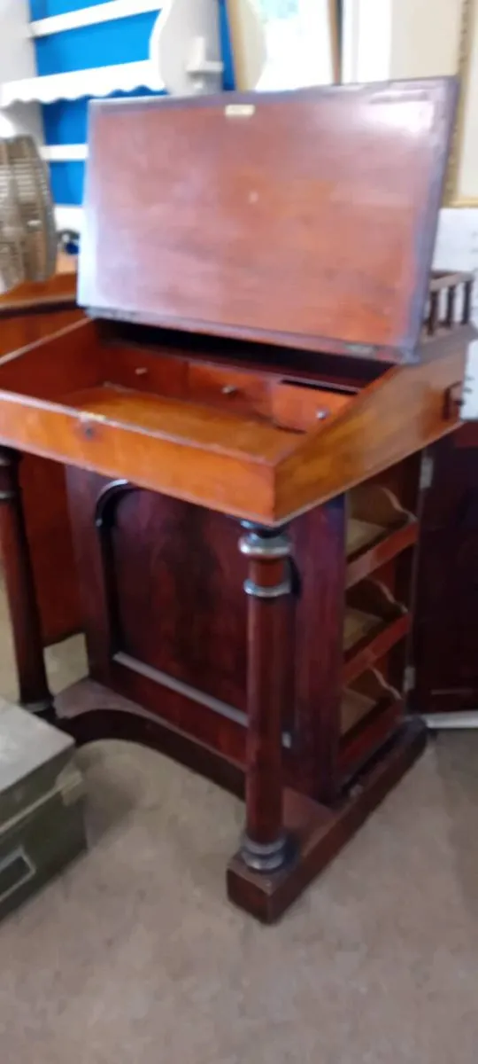 Victorian Clerks Davenport Desk - Image 1