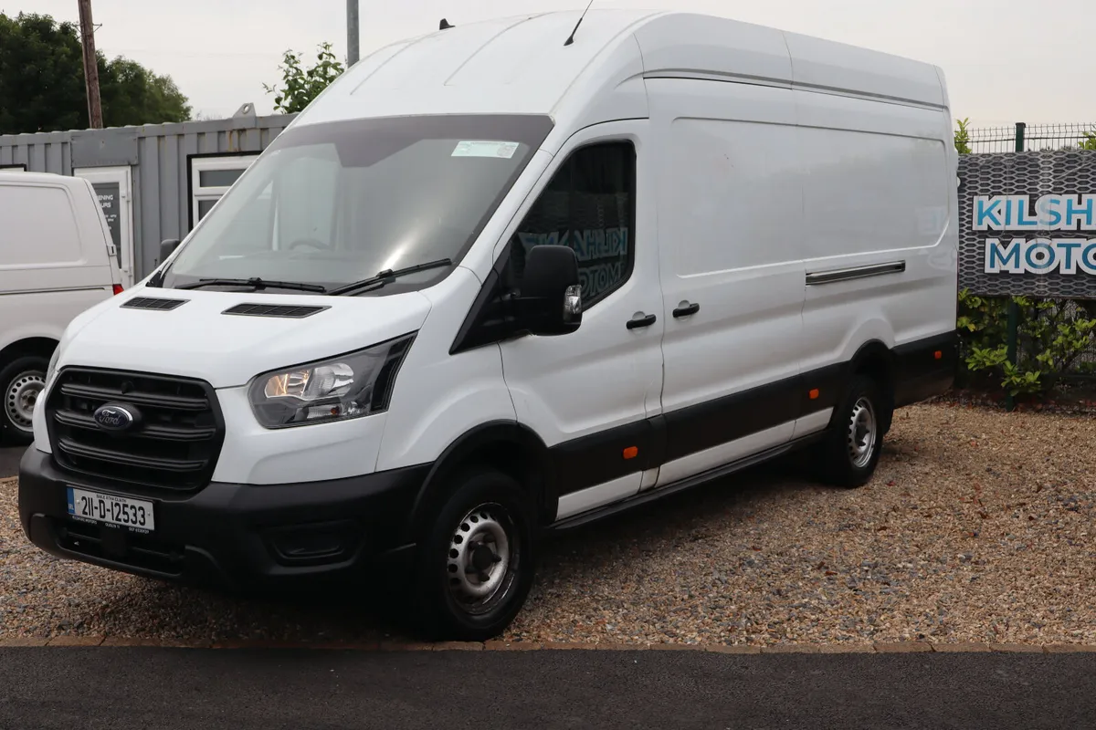 Ford Transit High Roof LWB Jumbo 2021 NO VAT - Image 2