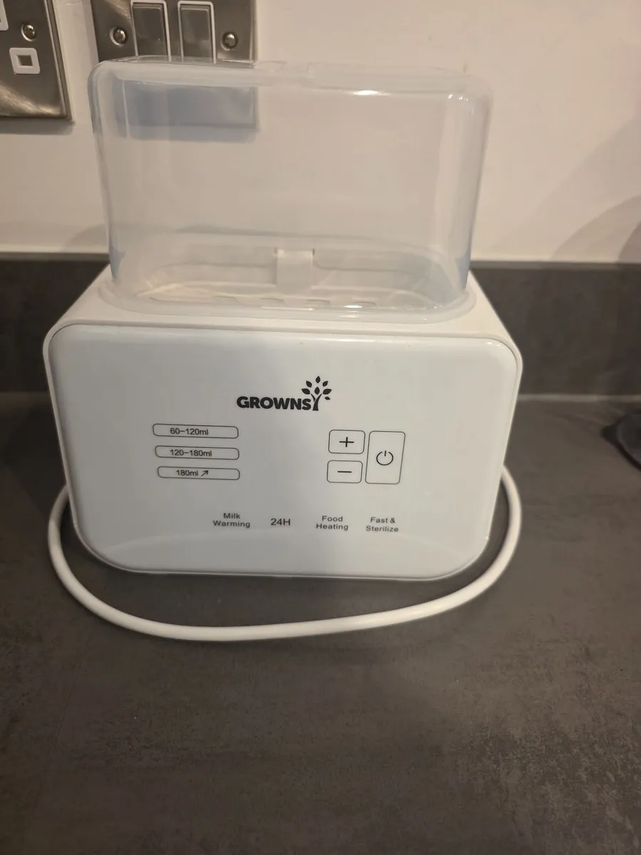 Grownsy 9-in-1 Bottle Warmer Sterilizer BPA Free B - Image 2