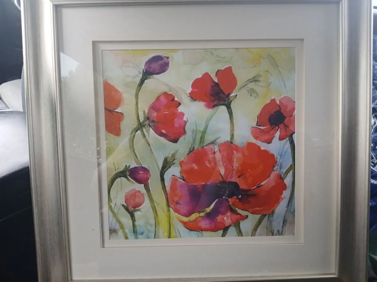 Original 20 Year Old Flora Painting