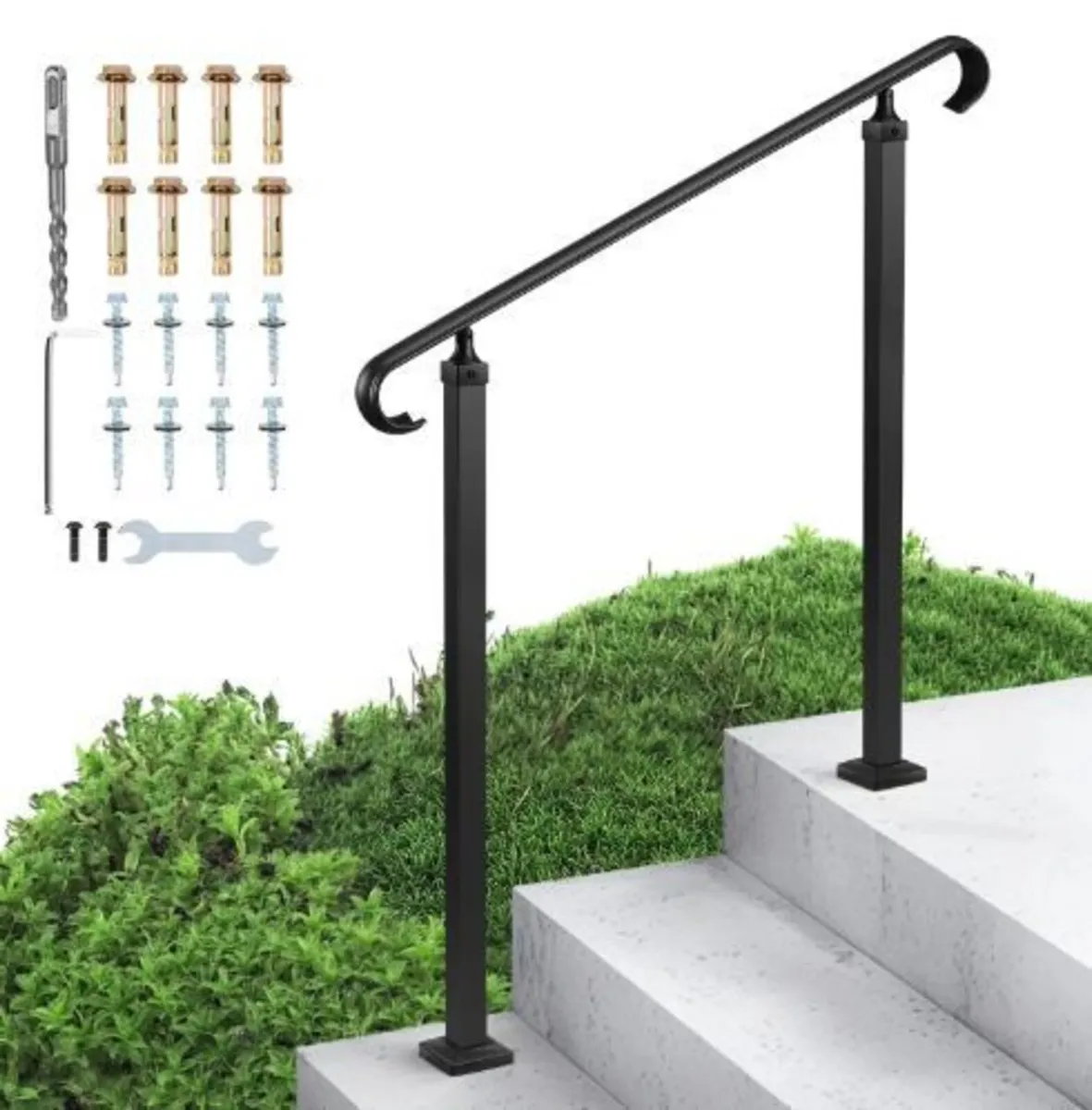 Handrails for Outdoor Steps, 2-3 Step - Image 3