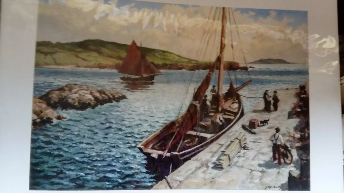 Unframed Galway Hooker prints new - Image 3