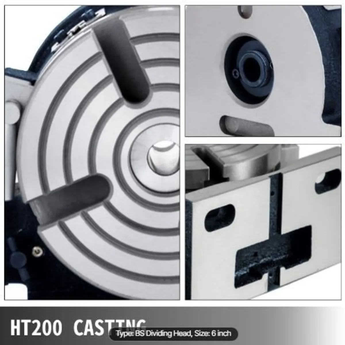 150mm/5.9In Vertical & Horizontal Rotary Table - Image 2