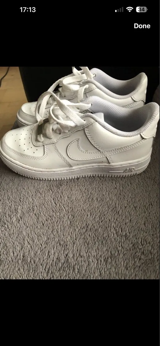 Boys / Girls  Airforce trainers size 3 €20 - Image 2