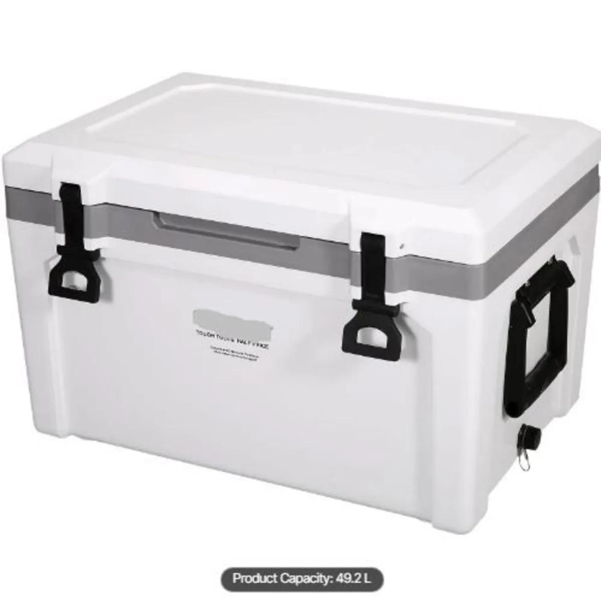 Insulated Portable Cooler, 52 qt, Holds 50 Cans - Image 1