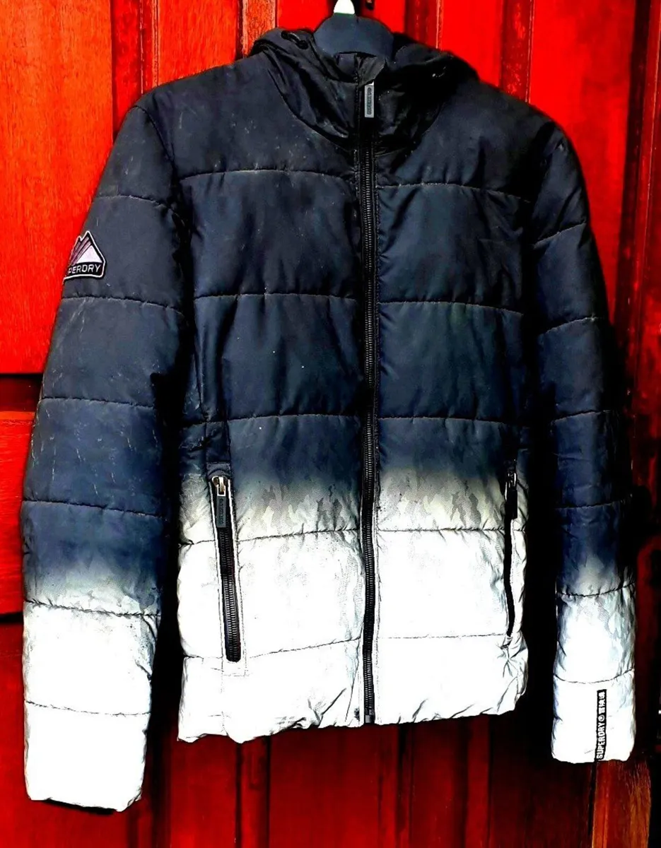 Ex-Display Superdry Hooded Puffa Jacket - Image 2