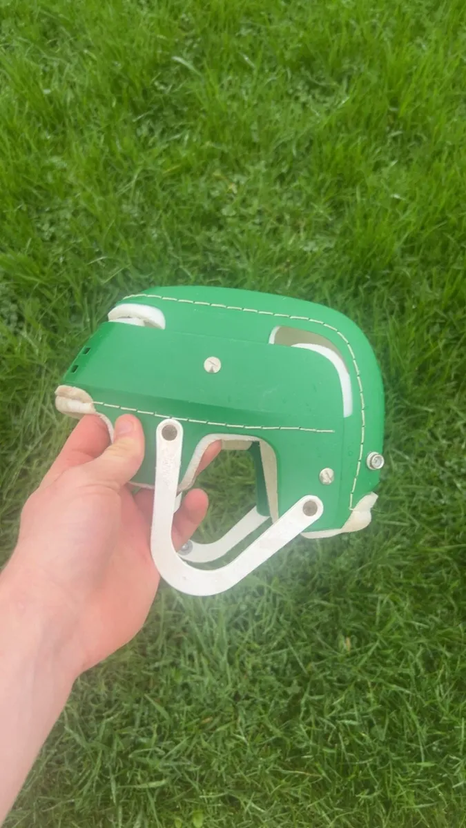 Green Stitched Helmet - Image 2