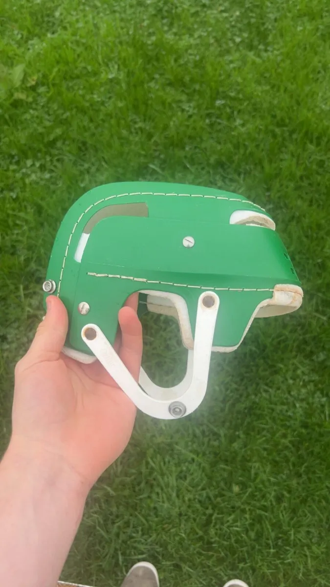 Green Stitched Helmet - Image 3