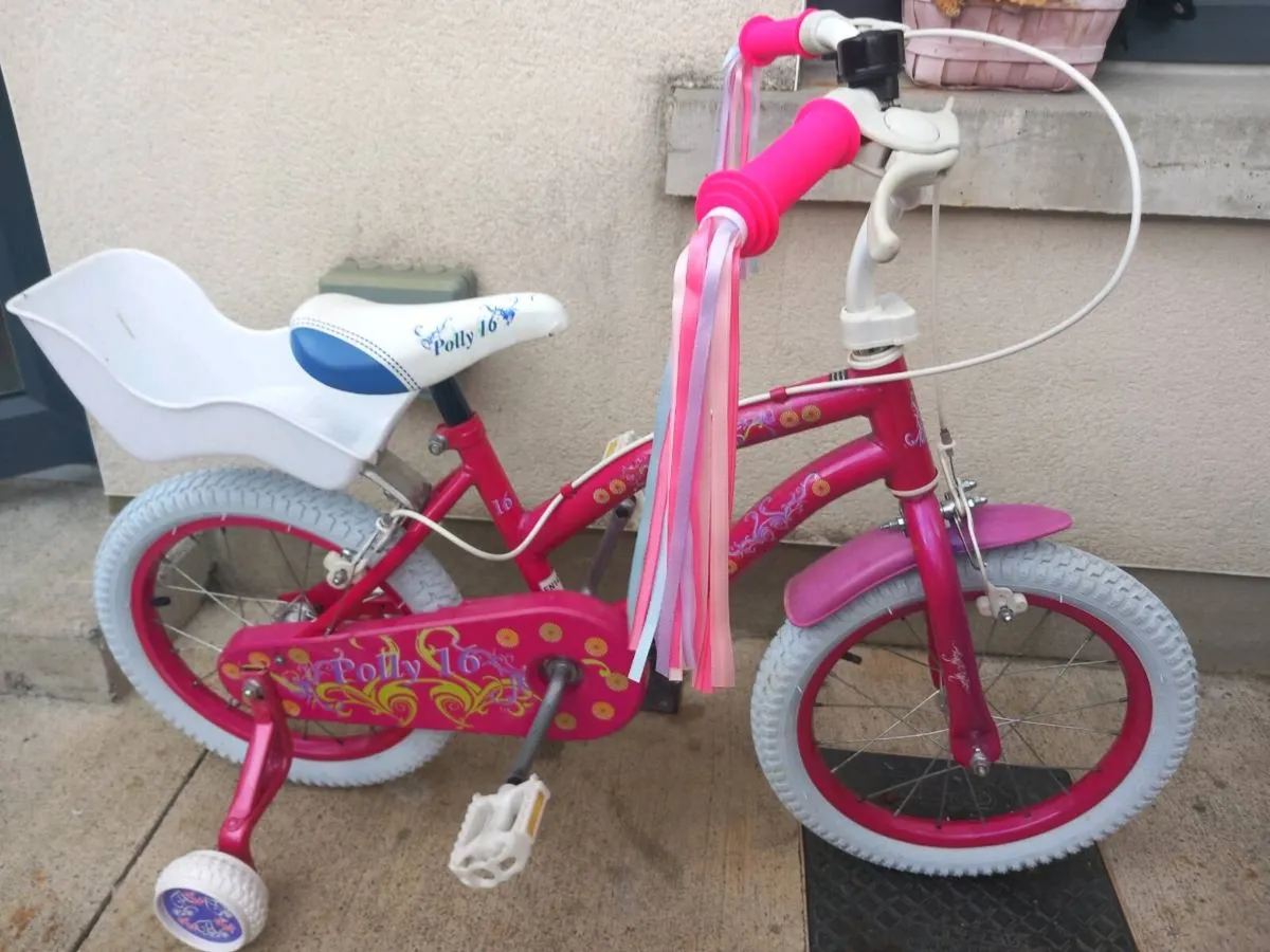 Kids polly bike size 16 inch wheels - Image 2