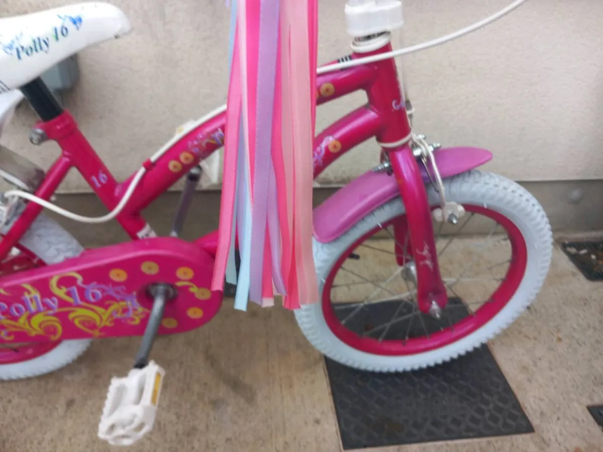Kids polly bike size 16 inch wheels - Image 4
