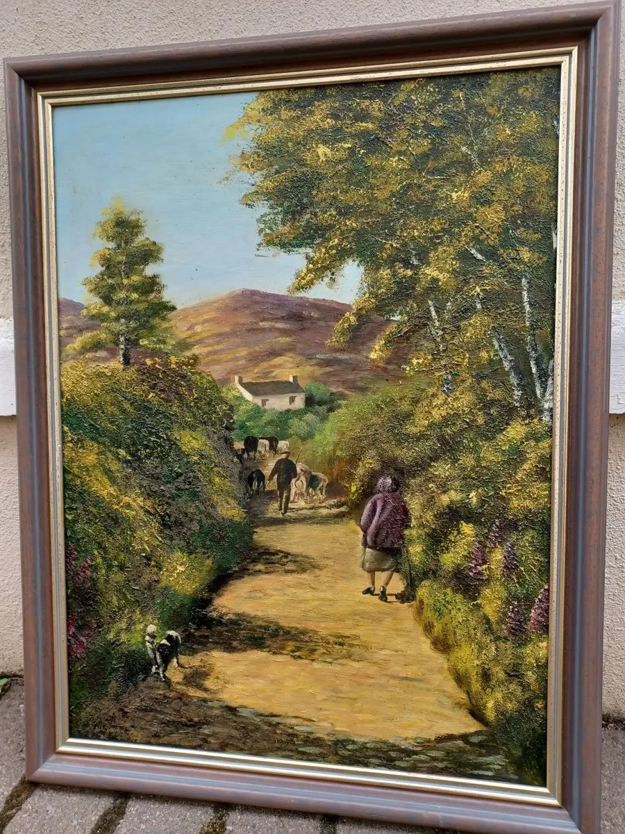 2 Galtee Mor oil paintings - Image 1