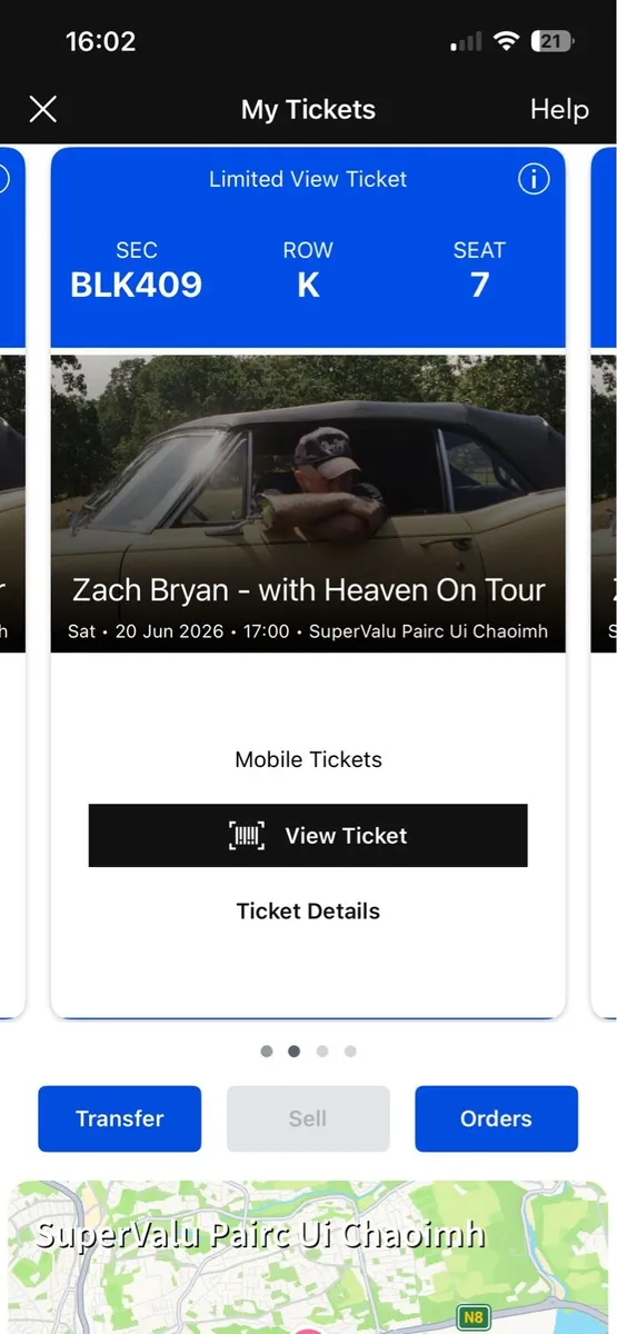 Zach Bryan 20th seated tickets - Image 2