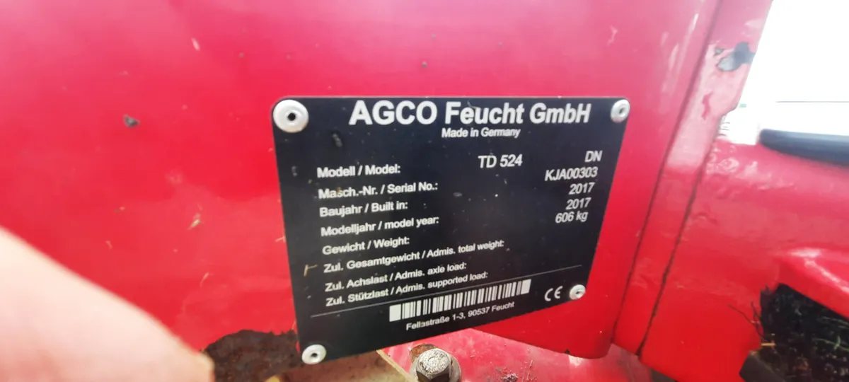 MF Tedder 4 Rotor - Image 2