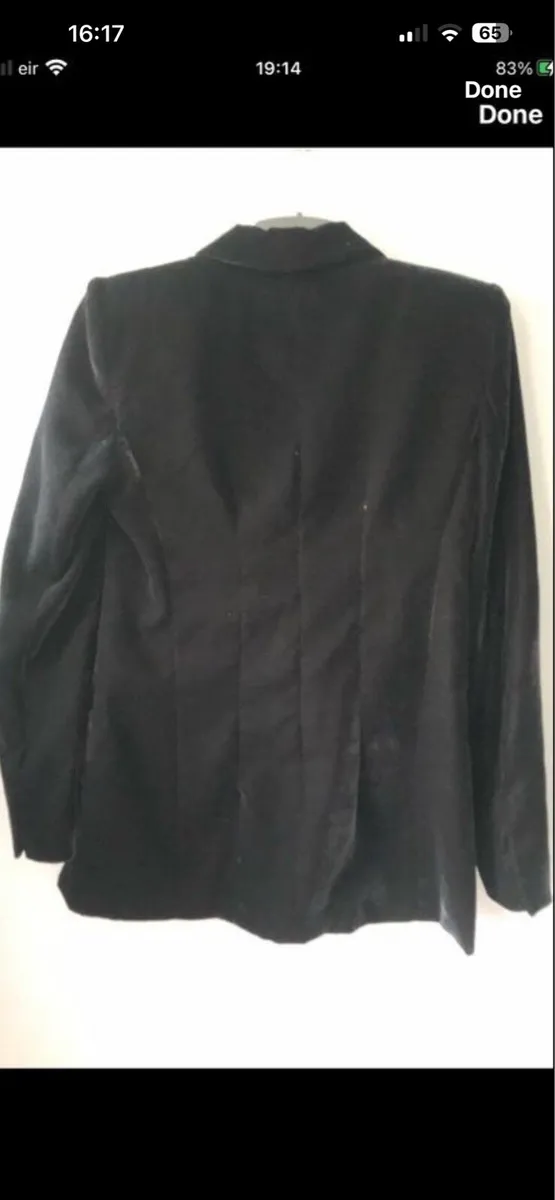 Ladies black Zara blazer size S €10 - Image 4