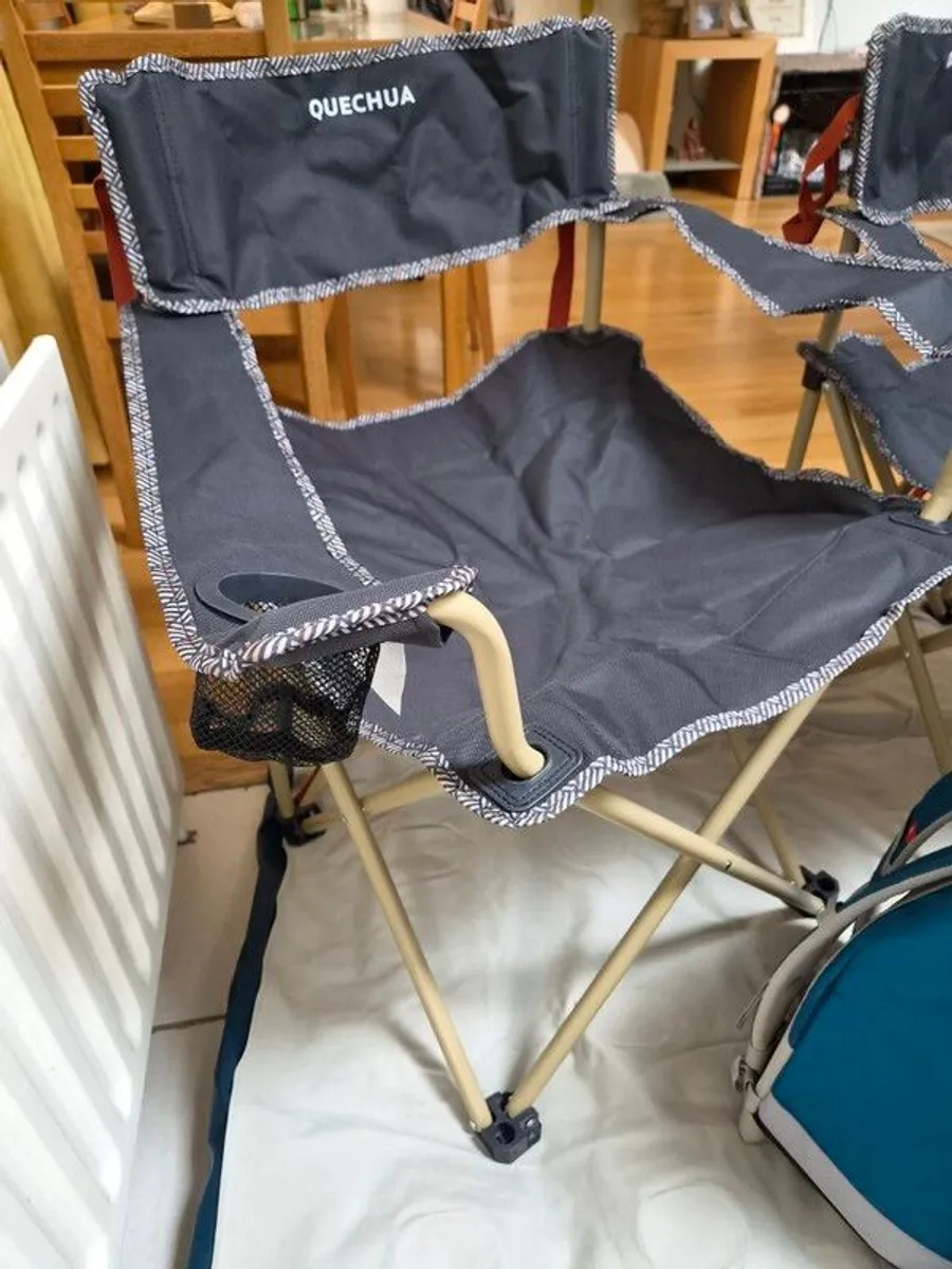 Camping set for two people: tent, mattress, chairs - Image 4