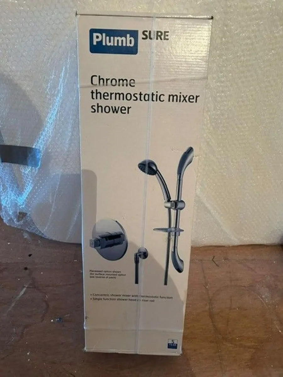 Chrome Shower Mixer New