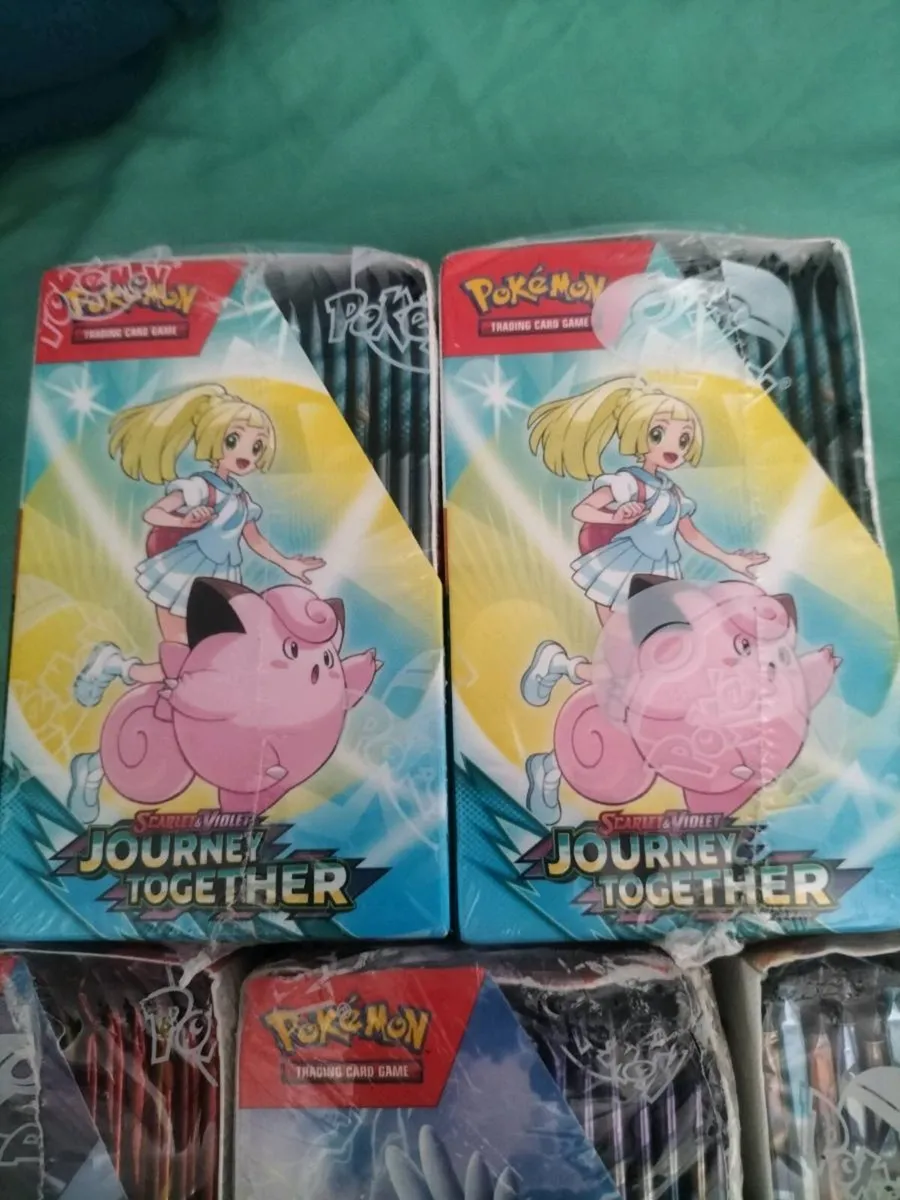 5 BOXS OF SEAL POKEMON CARDS BOOSTER BOXS - Image 2