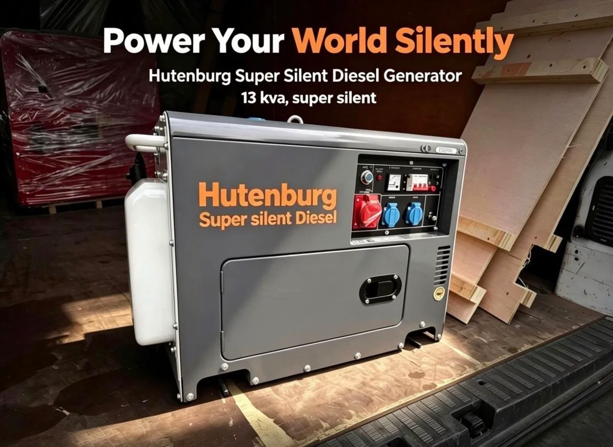 BRAND NEW 13kva SUPER SILENT DIESEL GENERATOR