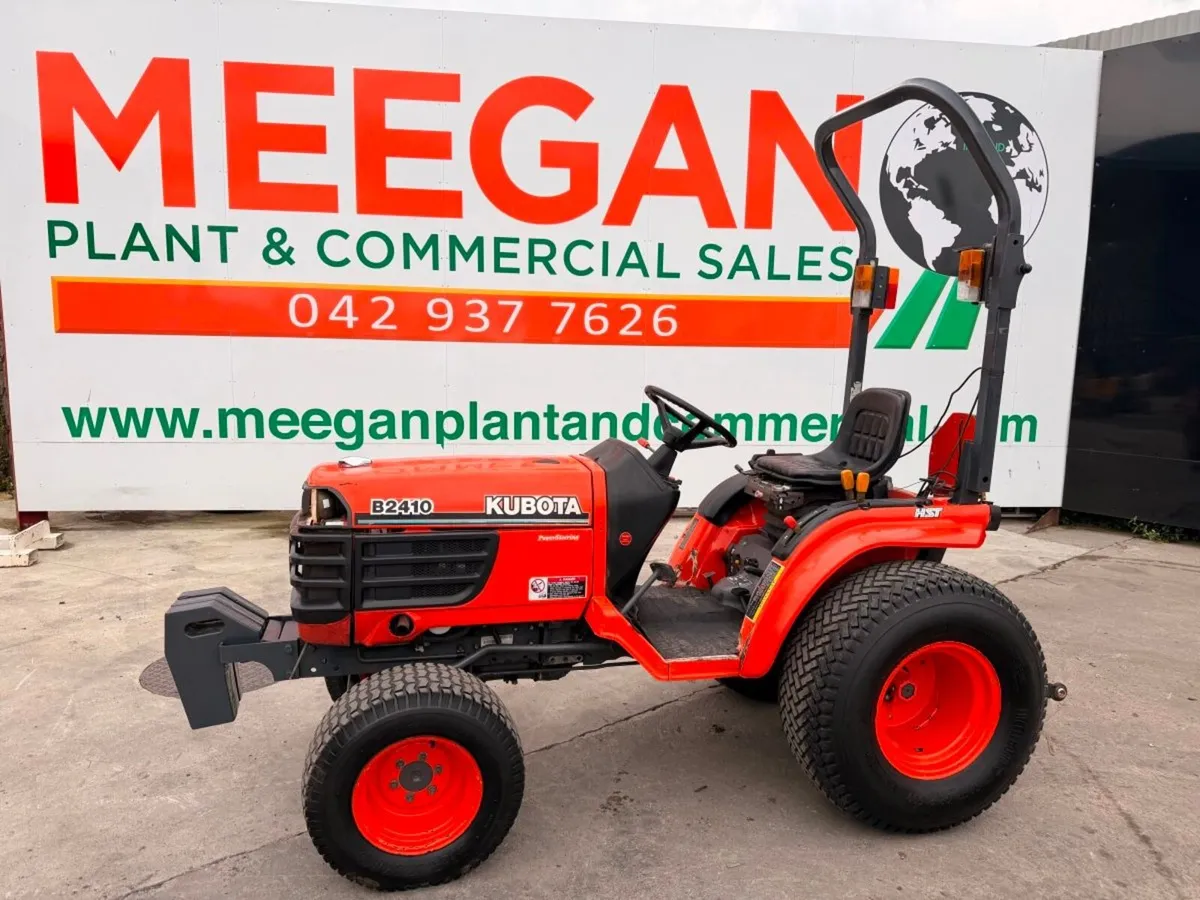 Kubota b2410 compact tractor - Image 1