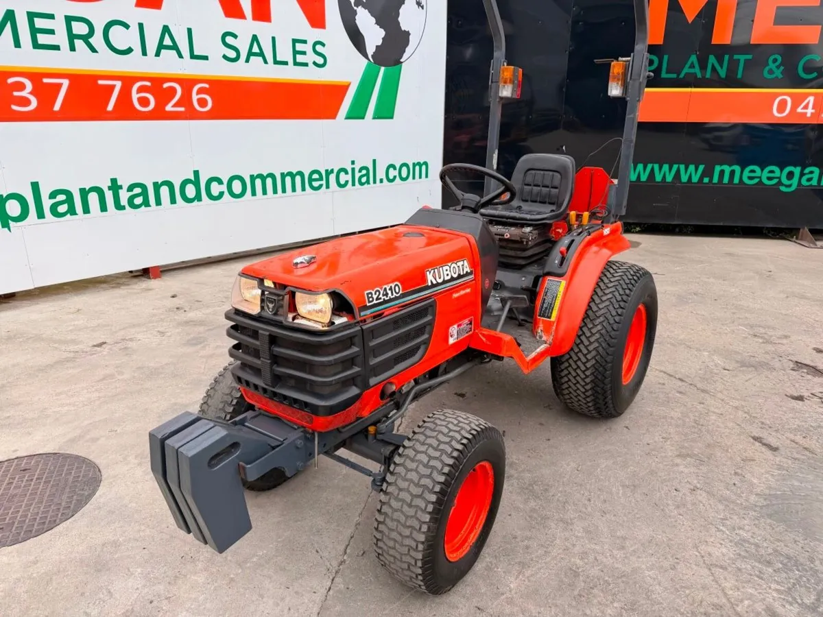 Kubota b2410 compact tractor - Image 4